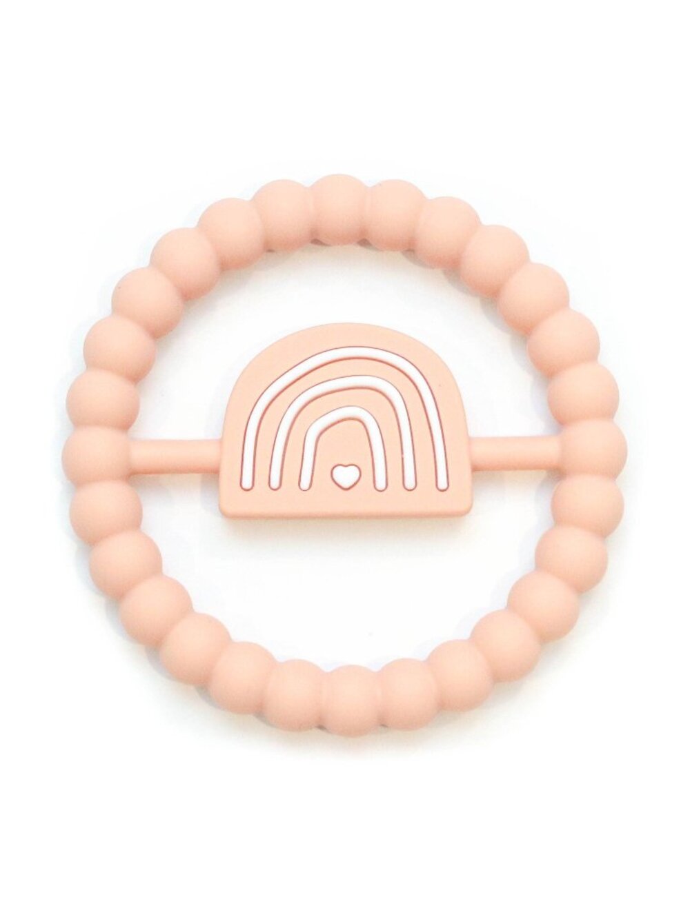 Rainbow Ring Teether NEW Pink Teething Toy Baby Infant
